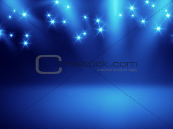 stage lights background