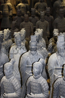 Warriors of Terracotta Army in Xian, China