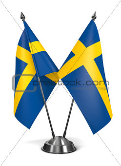 Sweden - Miniature Flags.