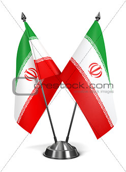 Iran  - Miniature Flags.