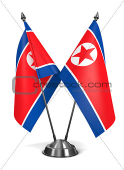 North Korea - Miniature Flags.