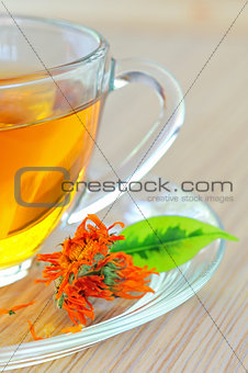 marigold herbal tea