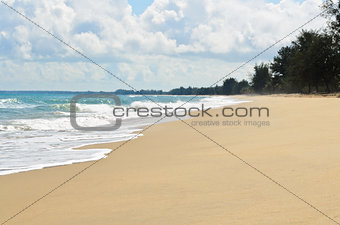 Beach and sea in Thailand 