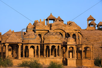 Bada Bagh Cenotaph jaisalmer rajasthan state india