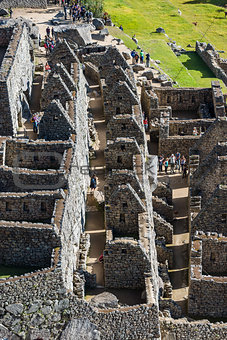 Palace of the princess Machu Picchu ruins peruvian Andes  Cuzco 