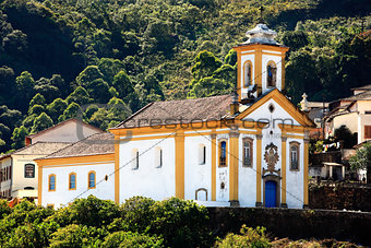 Ouro Preto church Minas Gerais Brazil