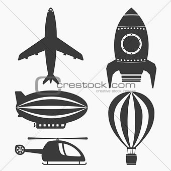Air Transport Icons