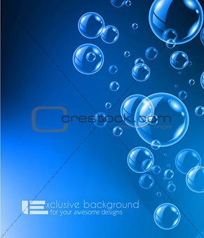 Shiny quality bubble liquid background for modern backgrounds