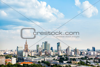 Warsaw city center 