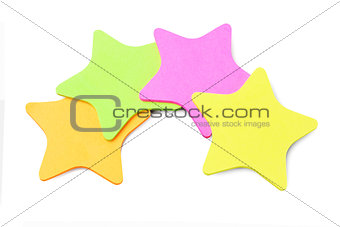 Star Shape Paper Stickers