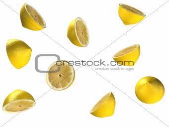 falling lemon