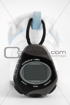 stopwatch on trainer