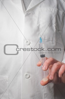 Doctor with a Syringe