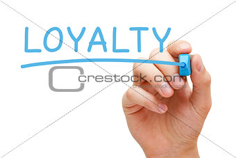 Loyalty Blue Marker