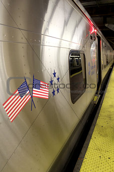 NEW YORK CITY - SEPTEMBER 01: Subway wagon on September 01, 2013