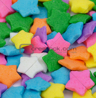 Multi Colored Stars Sprinkles 