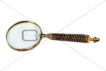 Old anitique magnifier glass.