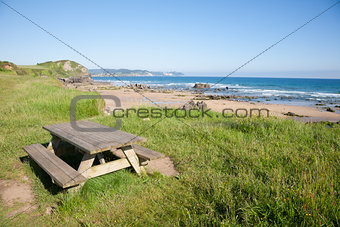 Beciella beach in Asturias