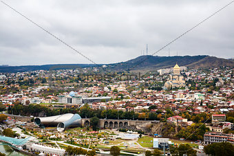 Cityscape of Tbilisi 