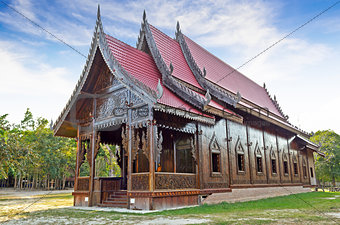 Chapel of Thai temple