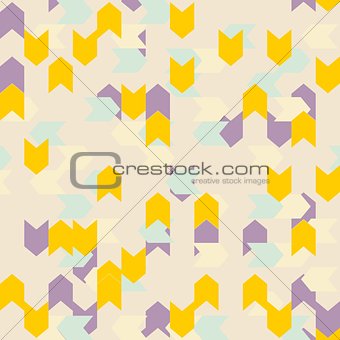 Tile vector zig zag abstract pattern