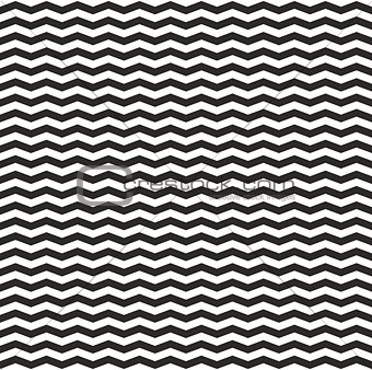 Tile vector black and white zig zag pattern