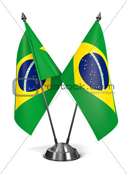 Brazil - Miniature Flags.