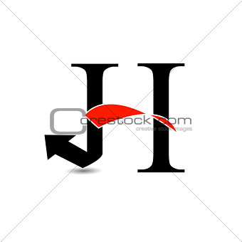 Logo abstract letter H