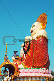 Big Buddha In Wat Plai Laem