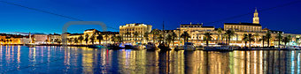 Amazing Split waterfront evening panorama