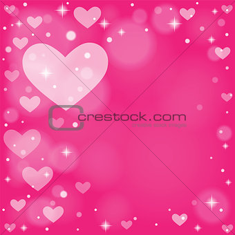 Abstract background to the Valentine's day.