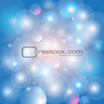 Abstract shimmering background bokeh