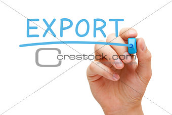 Export Blue Marker