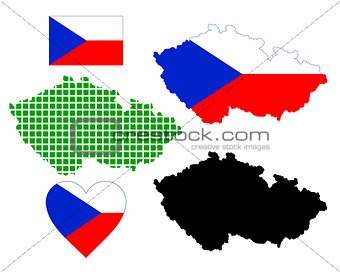 map of the Czech Republic
