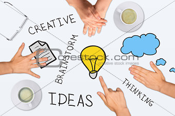 Creative ideas collage