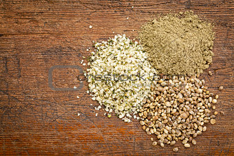 hemp seed and protein powder
