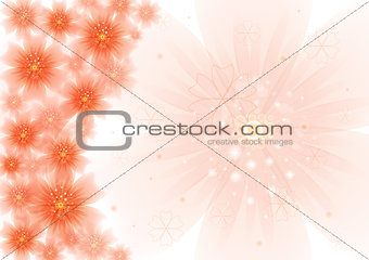 Abstract floral background 