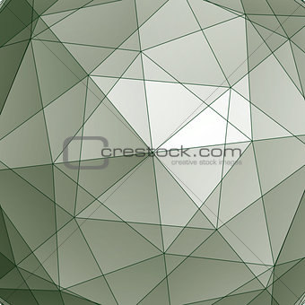 Abstract 3D vector graphic backdrop, design contemporary shaped 