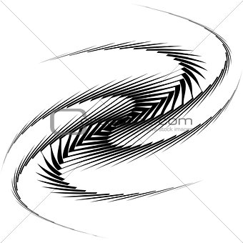 Design monochrome whirl movement background
