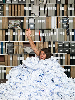 Buried in papers