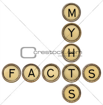 facts and myths crossword