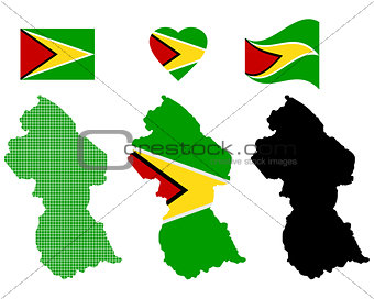 map Guyana
