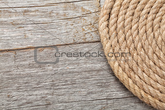 Roll of ship rope