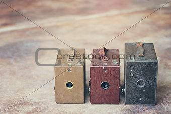 3 Antique Cameras
