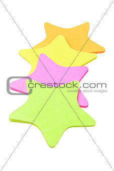 Star Shape Paper Stickers