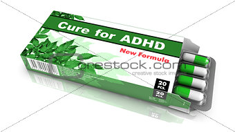 Cure for ADHD - Blister Pack Tablets.