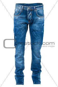 Jeans Isolated on White