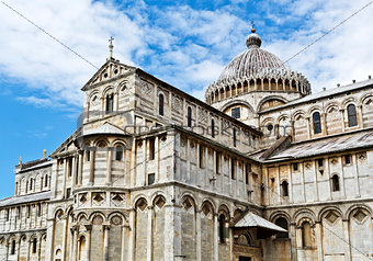 Pisa Cathedral lateral view