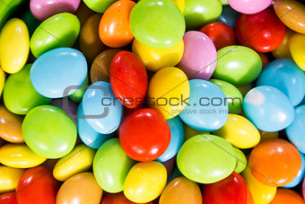 Colorful candies sweets 