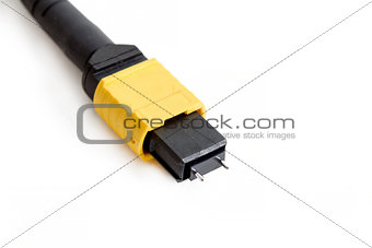 Ribbon fiber optic connector MTP